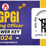 SGPGI Nursing Officer Answer Key 2024, How to Check and raise Objection