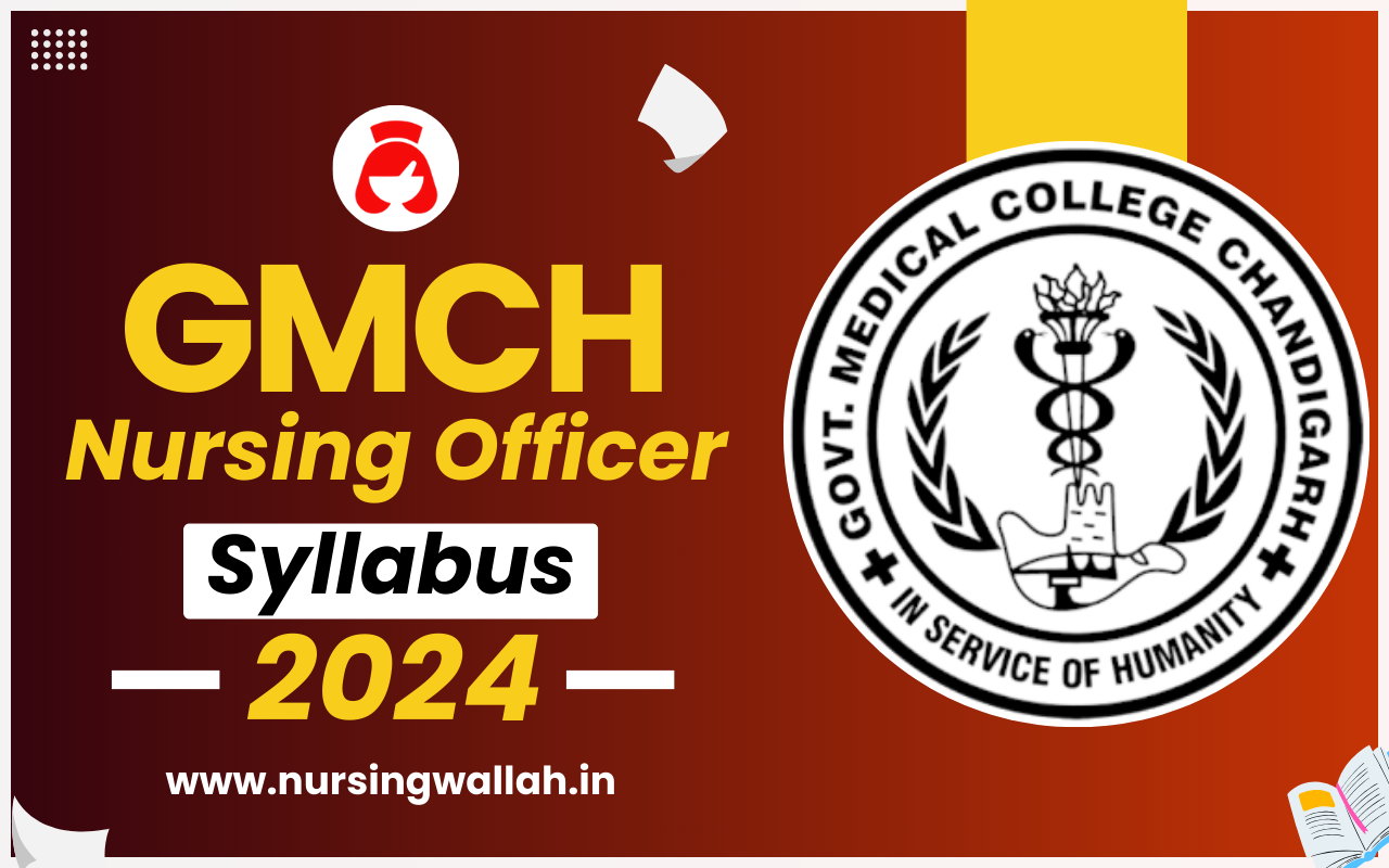 GMCH Nursing Officer Recruitment Syllabus 2024, Check Exam Pattern, Recommended Books