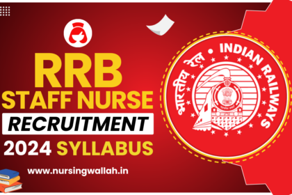 RRB Staff Nurse Syllabus and Exam Pattern 2024 PDF, Download Subject Wise Syllabus