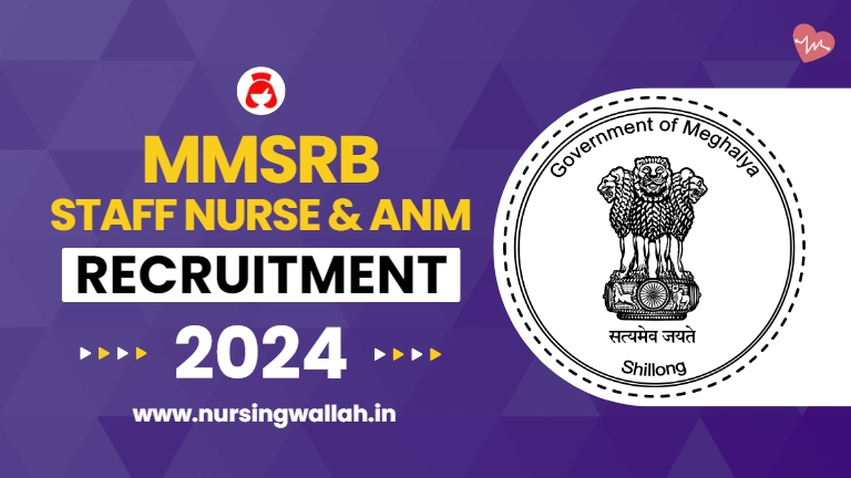 MMSRB Staff Nurse and ANM Recruitment 2024