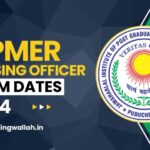 JIPMER Nursing Officer Exam Date 2024